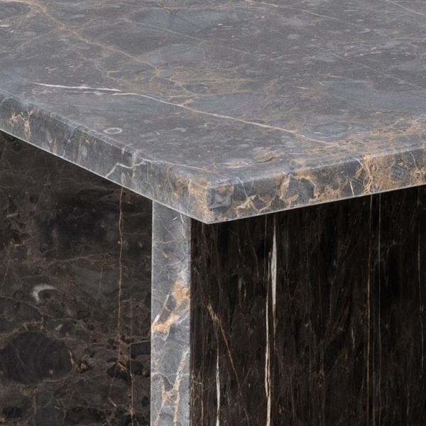 Stolik kawowy Vega brązowy - ACTONA